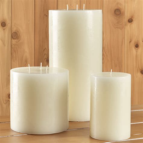 set of 3 pillar candles|best unscented pillar candles.